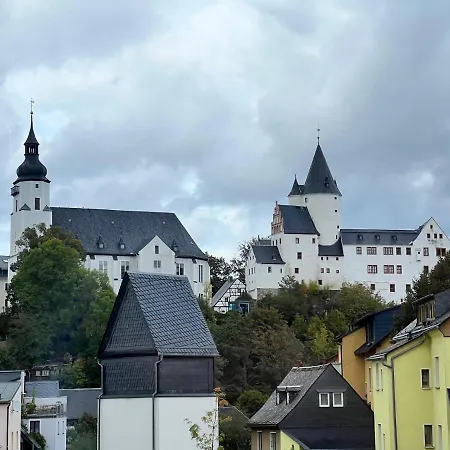 Ferienwohnung Schlossblick Im Herzen Der Stadt Schwarzenberg/Erzgebirge Exterior foto